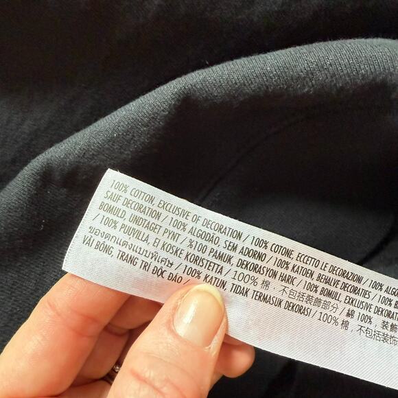 Disney Mickey Mouse Retro Cotton Crewneck Sweatshirt – Black Size S - Picture 5 of 6